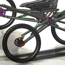 Pedal Powered 4X4